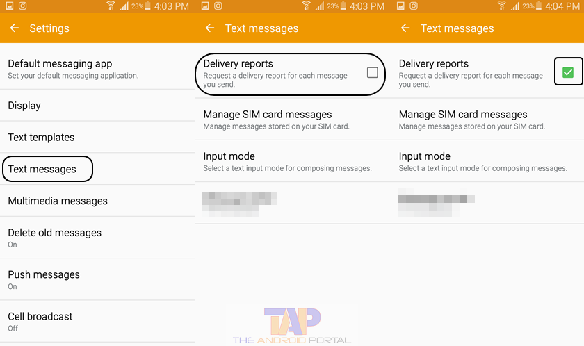 How to Turn on SMS Delivery Reports on Samsung Galaxy Flip 6