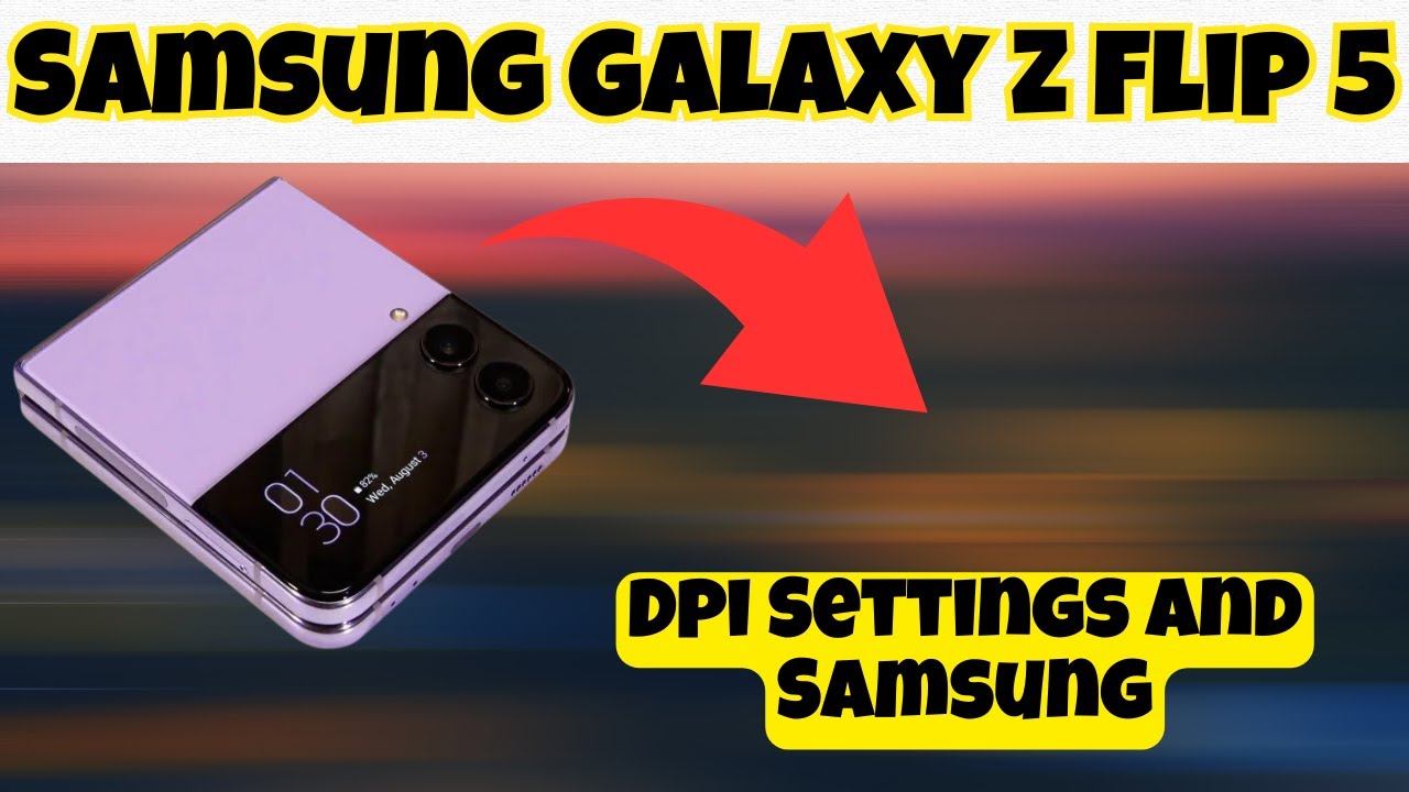 How to Enable Touch Sensitivity on the Samsung Galaxy Z Flip 6