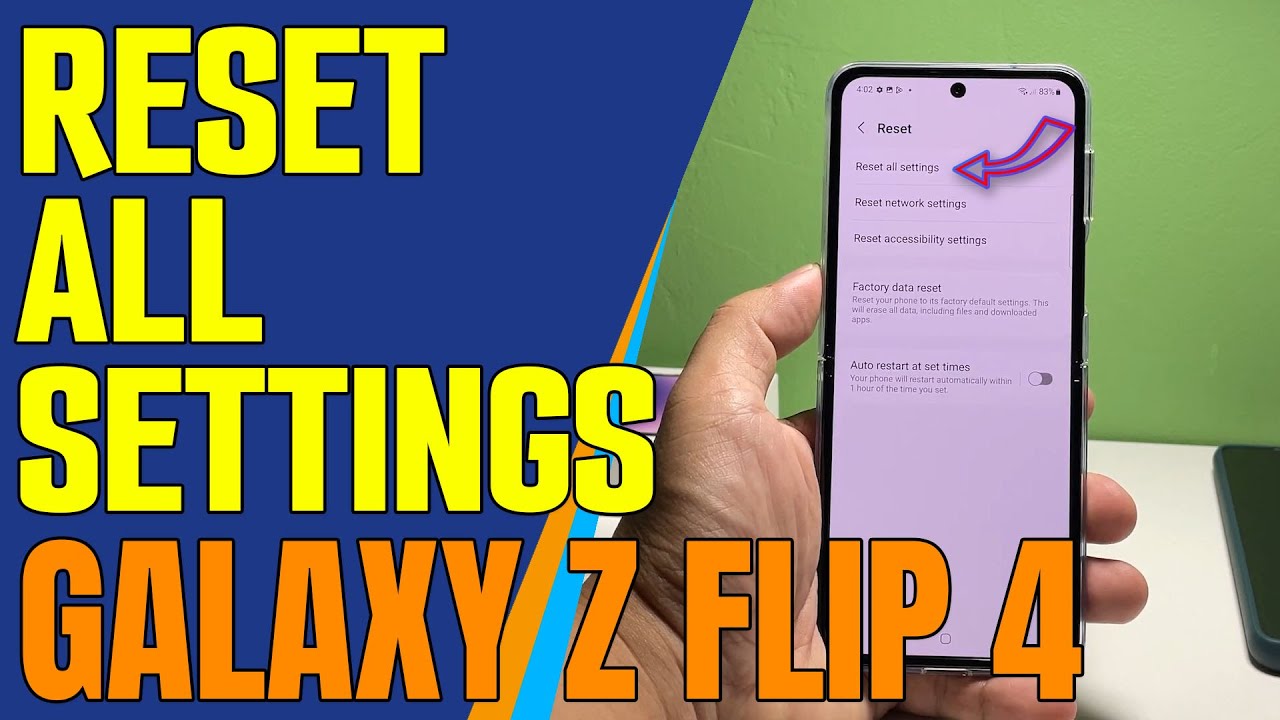 How to Reset Network Settings on Samsung Galaxy Z Flip 6