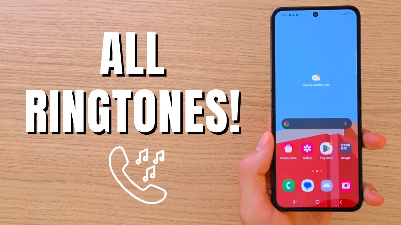 How to Set Specific Ringtones for Contacts on your Samsung flip 6