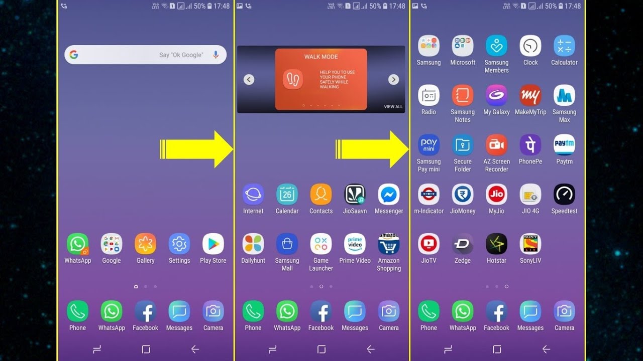 How to customize Samsung Galaxy Z Flip 6 home screen layout